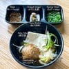 Málà, grated ginger, yuzu kosho(พริกเกลือ ส้มยูสุ), negi (ต้นหอมซอย)