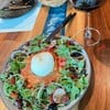 หงุดหงิดเลยให้ pack ใส่กล่อง ทางร้านลดค่า pizza ให้ 10% แล้ว slide เห็ดมาให้