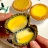 Egg Tart (Sesame) (2.9MYR), Durian Tart (6.4MYR) & Bunn Choon Egg Tart (2.9MYR)