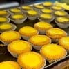 "品泉蛋挞" - Bunn Choon Egg Tart (2.9MYR) & "竹炭芝麻蛋挞" - Egg Tart (Sesame) (2.9MYR)
