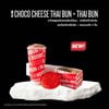Choco cheese thai bun + Thai bun