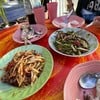 ปลาทู ส้มนำ ตำผักบุ้ง