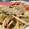 ส้มตำปลาร้ากุ้งสด 