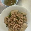 เส้นเล็กแห้งหมูสับ + ซิ่งจี๊