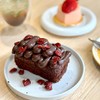 "Super Dark Cake"(150THB) & "Tiny Strawberry Cheesecake"(99THB)