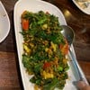  ซี่โครงหมูสับผัดใบยี่หร่า 