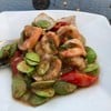ผัดสะตอกะปิกุ้ง 200 บาท