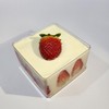 strawberry Hokkaido milk cream อร่อยครีมหอมนมฮอกไกโดมาเต็ม เนื้อเค้กเนียนนุ่มละม
