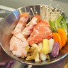 อาหารสด หมูสามชั้นสไลด์ สันคอหมูสไลด์ หอยแมลงภู่ ปลาหมึก ไก่หมักซอสเผ็ด ไก่หมักก