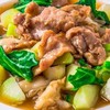เส้นใหญ่ราดหน้าหมู