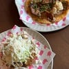 sope (bottom left) & tostada (top right : recommended!)