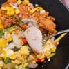 เนื้อไก่สดอร่อย หมักมาเข้าเนื้อ หนังกรอบดี