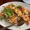 กุ้ง,หมึกกระเทียม