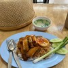 ข้าวหมูแดงหมูกรอบ