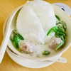 น้ำแข็งใสกะทิลอดช่องเผือก