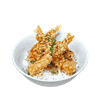 ข้าวหน้ากุ้งเทมปุระ
