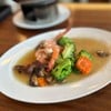 บล็อคเคอรี่ผัดกุ้ง