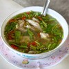 ต้มแซ่บกระดูกหมูปนขาไก่