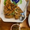 หมูสามชั้นทอดน้ำปลา