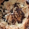Pizza หนัาทรัฟเฟิล+ผักโขม