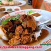 ข้าวหมูแดงหมูกรอบ 80 บาท