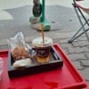 กาแฟต่อด้วยข้าวเหนียวหมูปิ้งโคตรดี