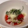 tomato jelly with fennel sherbet — WOW taste
