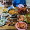 อาหารทะเลสดๆ บุฟเฟ่ต์ กินได้ไม่อั้น น้ำเก๊กฮวยไม่มีฟอง