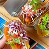 🌮“Mexican Board” (THB1,090) - Shrimp Baja Tacos 