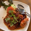 กุ้งทอดซอสมะขาม