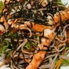 Prawn and Soba with Sesame Dressing 