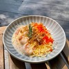 สปาเก็ตตี้ไข่กุ้งโชกุน