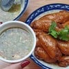 ปีกไก่ตุ๋น น้ำจิ้มซีฟู้ด 🌶️🍋‍🟩