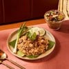 ข้าวผัดหมูแดดเดียว+ส้มตำ S