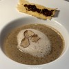 “Mushroom Soup, Fresh Truffle” (THB390)