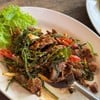 คั่วเนื้อผักชีลาว