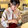 Welcome drink ที่เสิร์ฟด้วยมัทฉะจาก Shizuoka