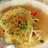 ผัดกุ้ยช่ายขาวสั่งแบบไม่ใส่เนื้อสัตว์ ทางร้านทำได้ออกมาดีเยี่ยมมาก ร้านนี้ที่อร่