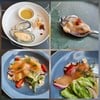 สลัด salmon อร่อยดี seafood พอใช้