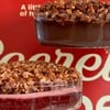 “Ruby Chocolate Hazelnut Crunchy Cake” & “Dark Chocolate Hazelnut Crunchy Cake”