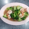 บล็อคโคลี่ผัดกุ้ง