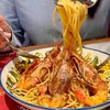“Tiger Prawns Aglio Olio” (THB520) 