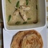 แกงเขียวหวานไก่ โรตี