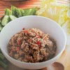 น้ำพริกปลาทู +ผักสด( ตามฤดูกาล)