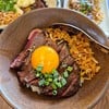 ข้าวหน้าเนื้อย่างไข่ดอง (245.-)