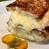 “Salmon Confit Melt Toastie”(THB350)