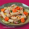 ยำหมูยอไข่แดงเค็ม