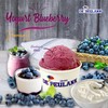 Yogurt Blueberry  (  เจลาโต้ โยเกริต์บูลเบอรี่  เชอร์เบท  ถ้วย  16  oz  )  (  De