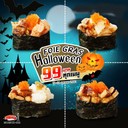 🎃Foie Gras Halloween
19-31ตุลาคมนี้ พิเศษเอาใจคนรักฟัวกรา..า.า.า. 4 คำ 4 สไตล์ 🧟♂️ที่สายหลอนฮาโลวีนห้ามพลาด!!! ย้ำนะคะว่าห้ามพลาด 🌚กับเมนูดับเบิ้ลฟัวกราแซลมอน ดับเบิ้ลฟัวกราหอยเชลล์ ดับเบิ้ลฟัวกราเอ็นกาวะและดับเบิ้ลฟัวกราฮาโลวีน คำละ 99 บาททุกเมนูเท่านั้น