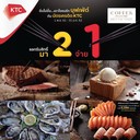 โปรสุดคุ้มที่ทุกคนรอคอย #มา2จ่าย1กับบัตรเครดิตKTC
CopperBuffet / คอปเปอร์บุฟเฟ่ต์
💳 บัตรเครดิต KTC แลกรับสิทธิ์...มา 2 จ่าย 1
1. เมื่อใช้จ่ายผ่านบัตรฯ สำหรับชุดบุฟเฟ่ต์ราคา 987 บาท (สุทธิ)
2.และใช้คะแนนสะสม KTC FOREVER REWARDS 5,599 คะแนน
📅 1 พ.ย. 61 - 31 ม.ค. 62
** เงื่อนไขเป็นไปตามที่รานและธนาคารกำหนด